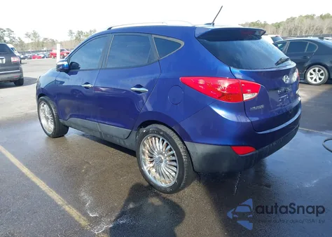 2011 Hyundai Tucson Limited from USA, damaged, VIN KM8JU3AC2BU191267